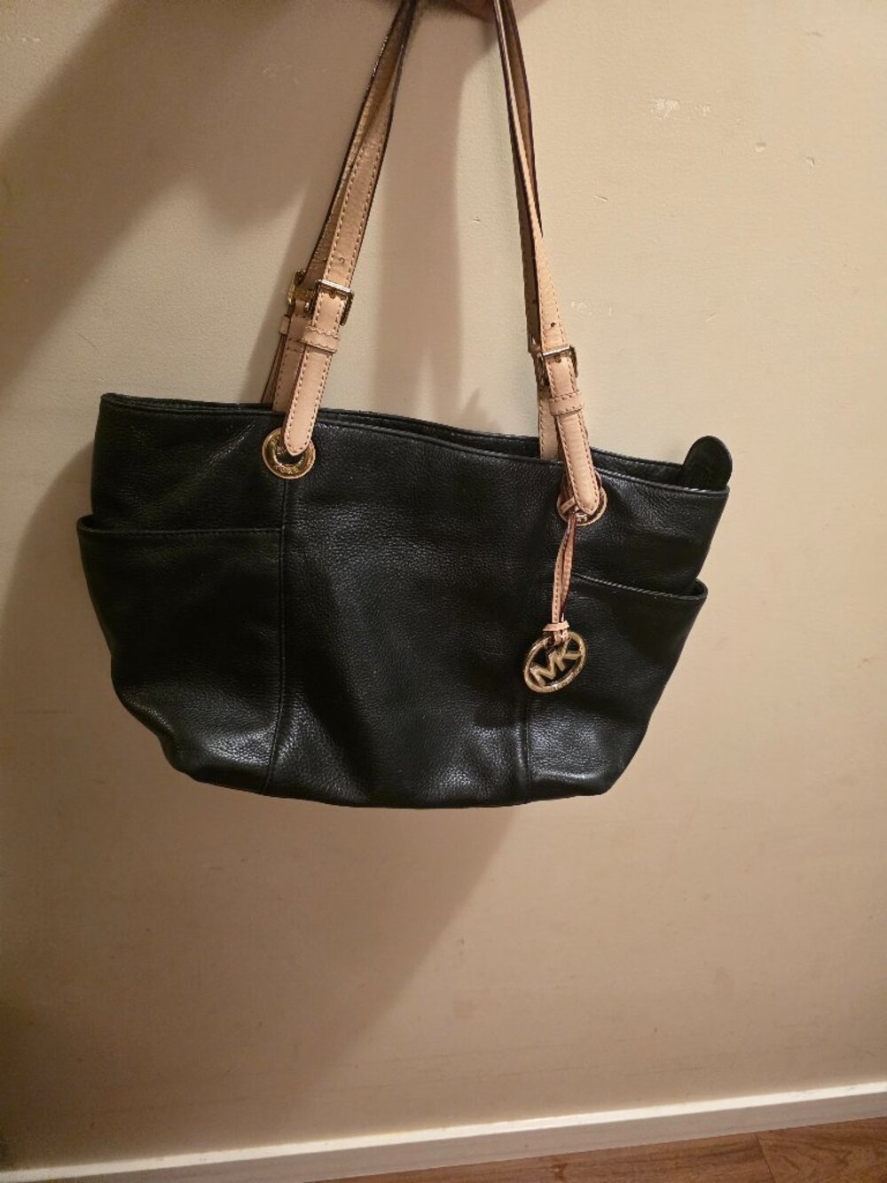 Michael Kors pebbled leather tote